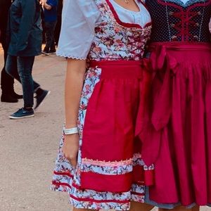 Oktoberfest Beer Dirndl Trachtenkleider Dress